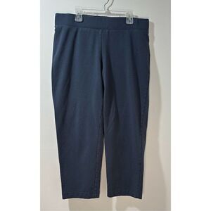 Pure Jill women’s slim leg cropped gray pants size Medium #30-0772